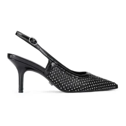 Lavish Jewel Slingback Pumps