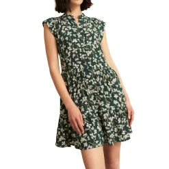 Layla Floral Flared Mini Shirt Dress