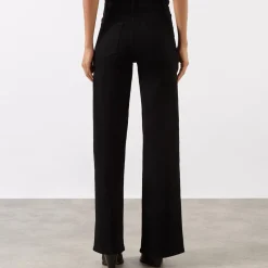 Le Slim Palazzo Wide-Leg Jeans