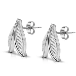 Leaf Stud Earrings