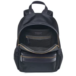 Leather-Trim Backpack