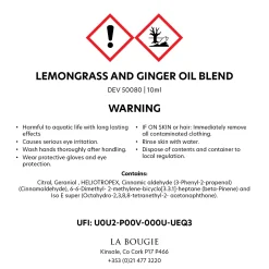 Lemongrass & Ginger Oil Blend