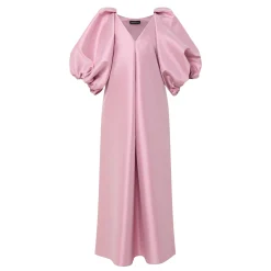 Lennon Pleat-Detail Dress