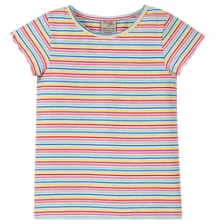 Lettuce Ribbed Stripe T-Shirt