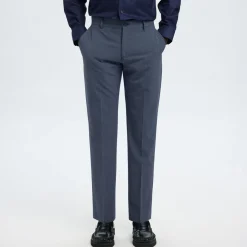 Liam Checked Tailored Suit Trousers
