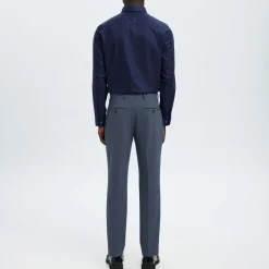 Liam Checked Tailored Suit Trousers