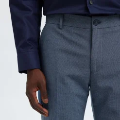 Liam Checked Tailored Suit Trousers