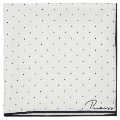 Liam Polka Dot Silk Pocket Square