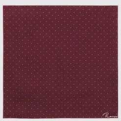 Liam Polka Dot Silk Pocket Square
