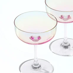Like Pearl Champagne Coupe, Set of Two