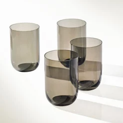 Like Smoke Highball Glass Set, Set of Two