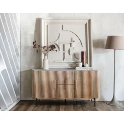 Lille Wide Sideboard Brown