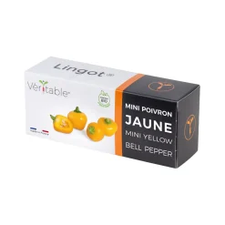 Lingot Mini Yellow Pepper Organic Seeds