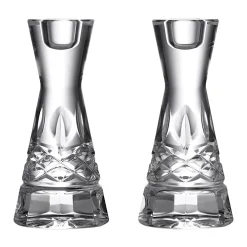 Lismore Round Candlestick 15cm 6in Set of 2