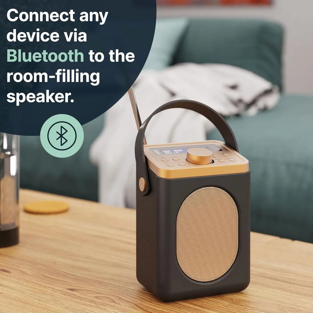 Little Shelford Portable Radio Black