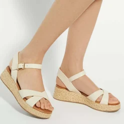 Littleton Raffia Flatform Sandals