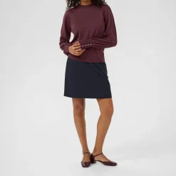 Lizza Button Sweater