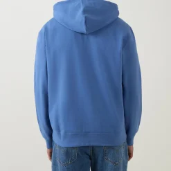 Logo Badge Drawstring Hoodie