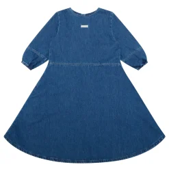 Logo Denim Dress