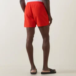 Logo Double Waist Swim Shorts