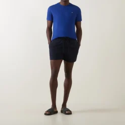 Logo Double Waist Swim Shorts