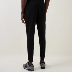 Logo Drawstring Cuffed Sweatpants