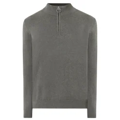 Logo Half-Zip Sweater