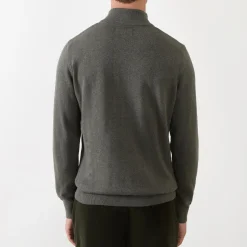 Logo Half-Zip Sweater