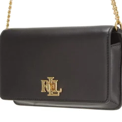 Logo Leather Chain Wallet