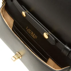 Logo Leather Chain Wallet