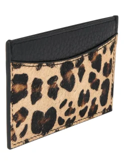 Logo Leopard Cardholder