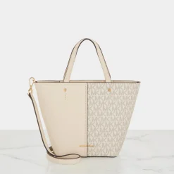 Logo Motif Small Tote Bag