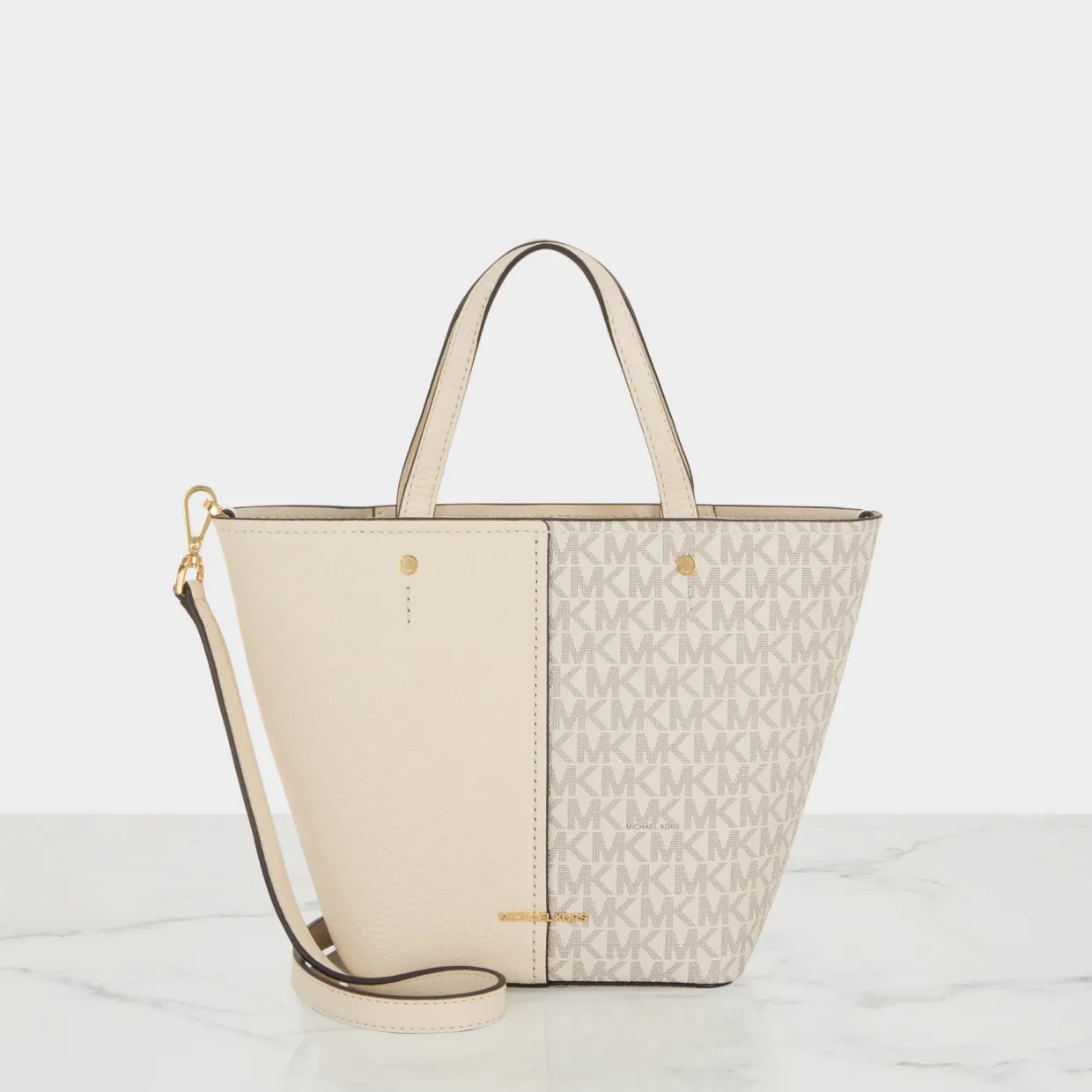 Logo Motif Small Tote Bag