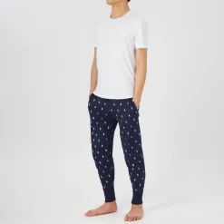 Logo Print Pyjama Bottoms