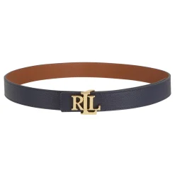 Logo Reversible Leather Belt