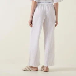 Logo Striped Oversized Pyjama Bottoms