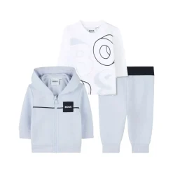 Logo Tracksuit Three-Piece Set