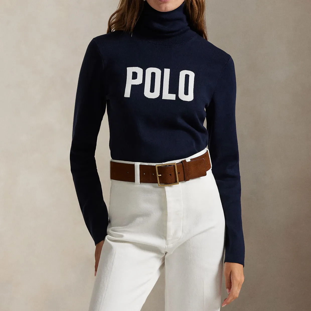 Logo Turtleneck Sweater