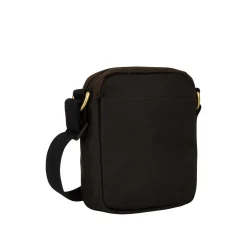 Logo Waxed Crossbody Bag