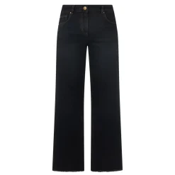 Logo Wide Leg Jeans