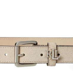 Logo-Keeper Narrow Leather Belt