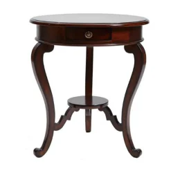 Loire Circular Lamp Table