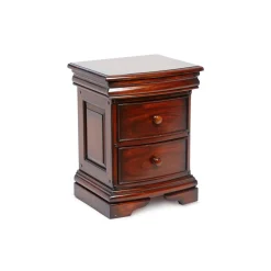 Loire 3-Drawer Bedside Table