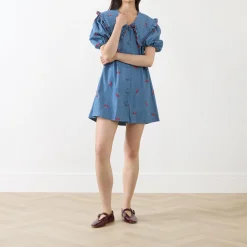 Lola  Denim Mini Dress