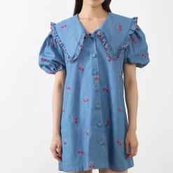 Lola  Denim Mini Dress