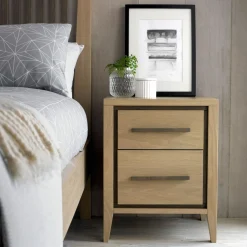Lombardy 2-Drawer Bedside Chest