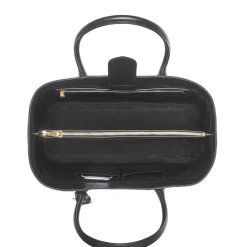 London Woven Leather Tote Bag