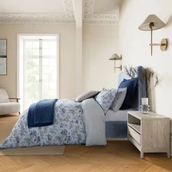 Lorelei Duvet Set Blue/Linen