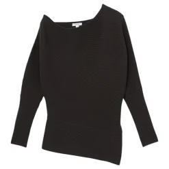 Lorna Asymmetric Draped Sweater