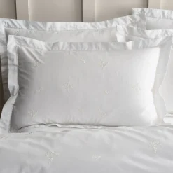 Lottie Embroidery Oxford Pillowcase Pair